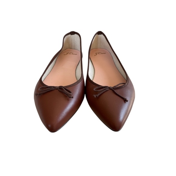 J. Crew Gemma Leather Ballet Flats - Picture 4 of 8
